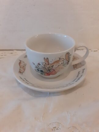 Beatrix Potter - Peter Rabbit - Wedgwood kop & schotel