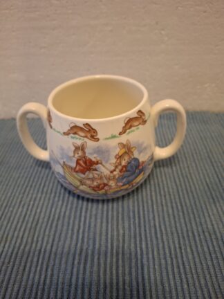 Bunnykins - Royal Doulton - aardewerk mok met 2 oortjes