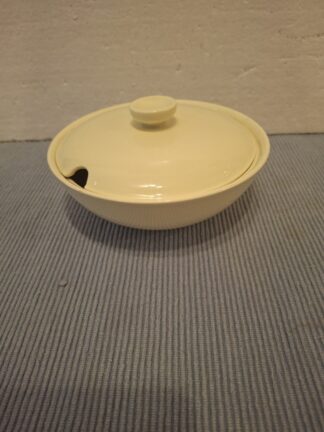 Geel pastel suikerpotje / schaaltje