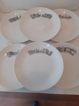 Villeroy & Boch - 6 verschillende platte borden